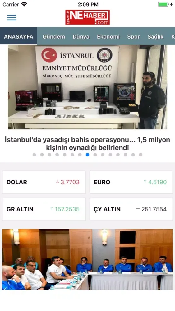 Gazete Ne Haber Ekran Görüntüleri
