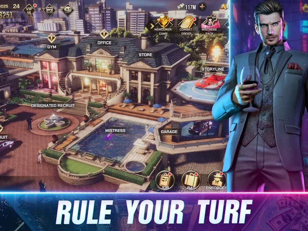 ภาพหน้าจอของ Mafia Crime War iPad 