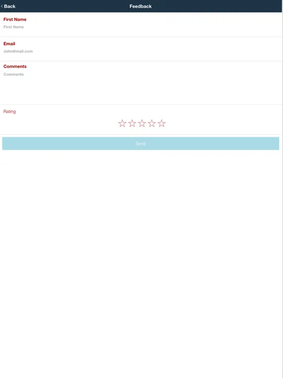 Carrier Application iPad  স্ক্রিনশট