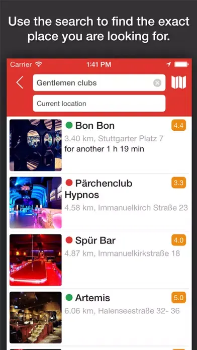 Captures d'écran de OneNight Austria - Adult Night Guide