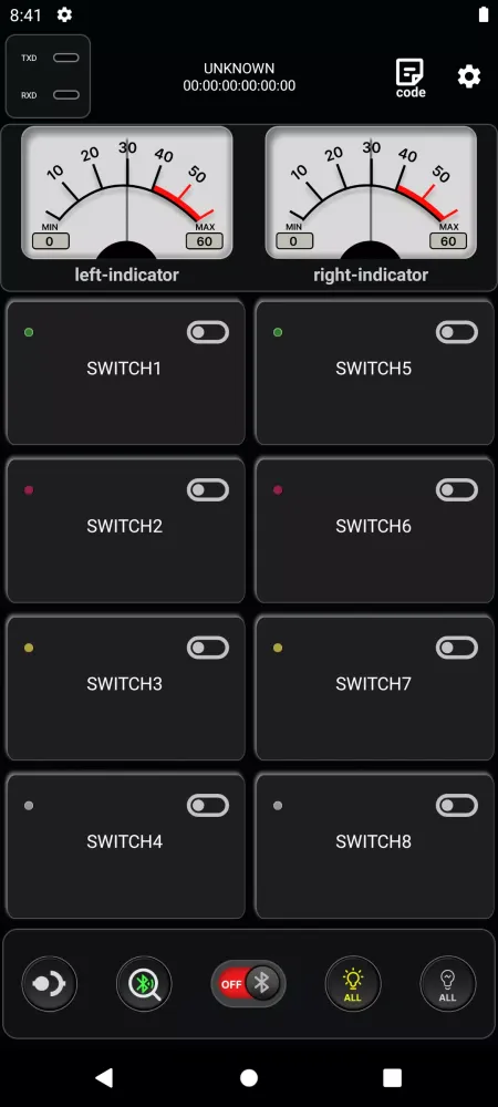 Bluetooth Switch - Arduino Ekran Görüntüleri