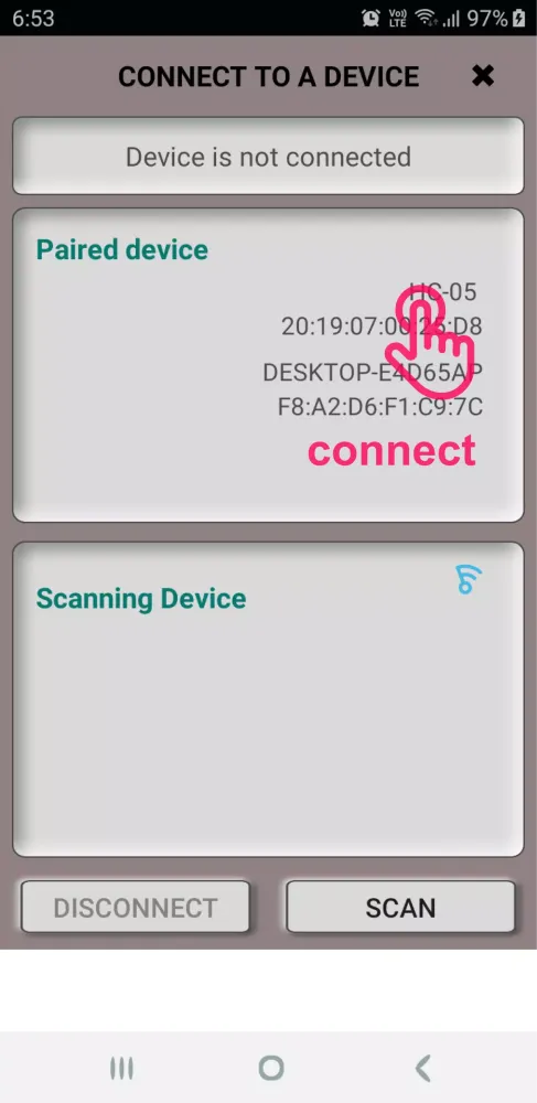 Bluetooth Switch - Arduino Ekran Görüntüleri