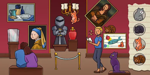 تصاویر Find Hidden Cats—Detective Mio