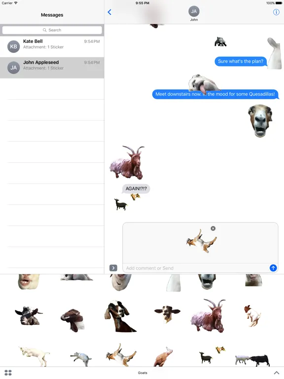 Tangkapan skrin Goats - You have Goat to be Kidding Me iPad 