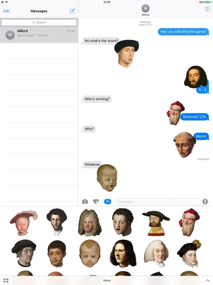 Milord - Renaissance Art Troll iPad  Screenshots