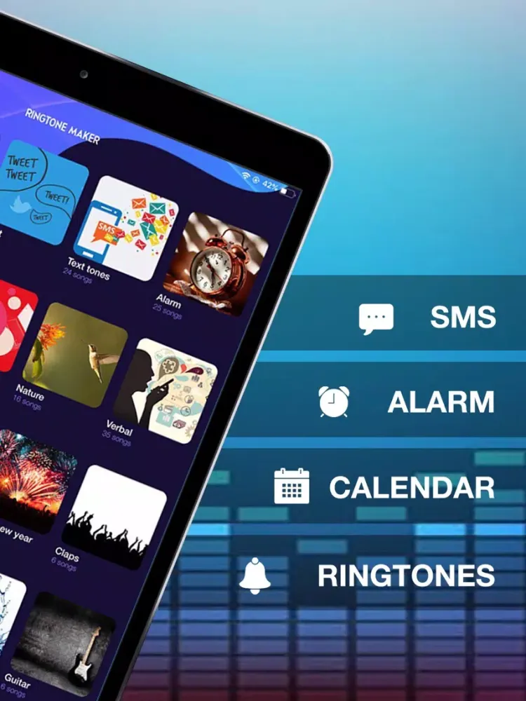 Ringtones for iPhone ° iPad 应用截图