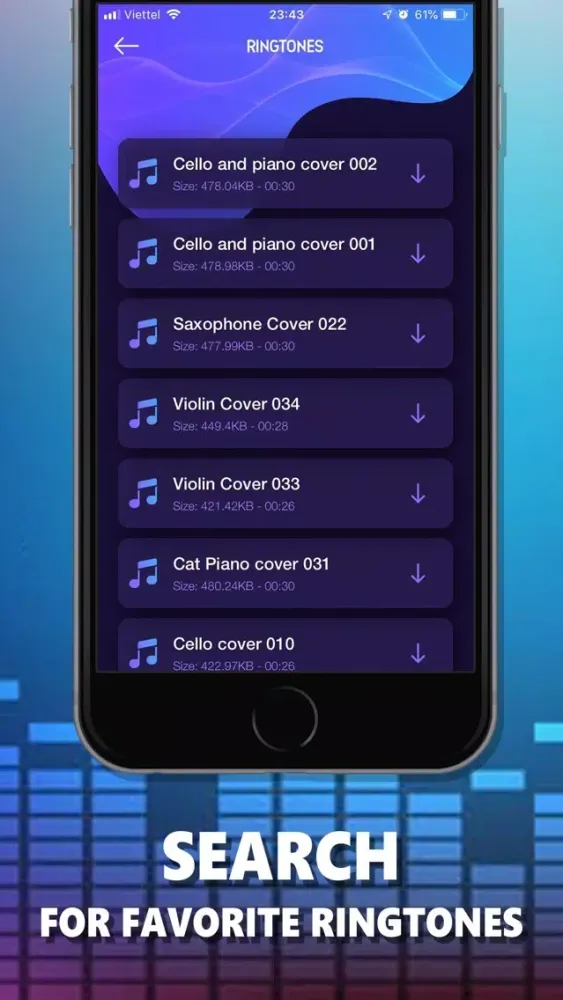 Ringtones for iPhone °应用截图