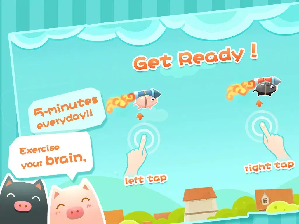 Jet Piggy - Brain Trainer iPad 應用截圖