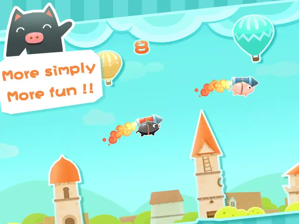 Jet Piggy - Brain Trainer iPad 應用截圖