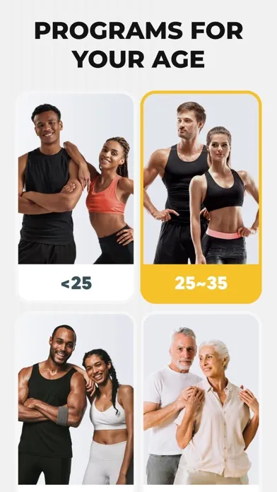 Tangkapan skrin Home Workout - Planner & Coach