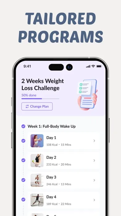 Скриншоты Lazy Workout by LazyFIT