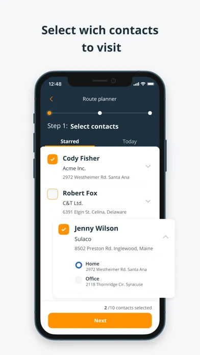 On the Road by OnePageCRM Screenshots