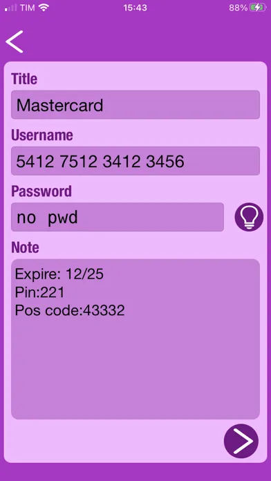 Password Secure Place Screenshots
