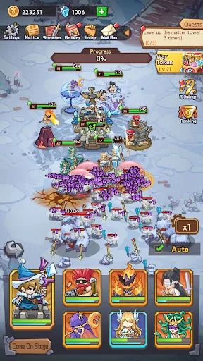 Magic Tower Rush: Idle TD应用截图
