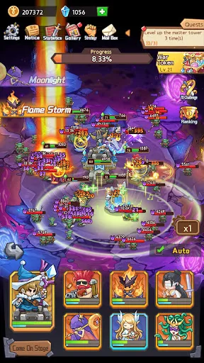 Magic Tower Rush: Idle TD应用截图