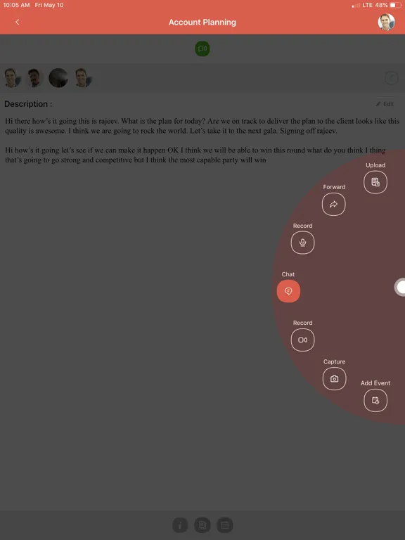 Capturas de tela do OnePgr Meet for Video Calls iPad 