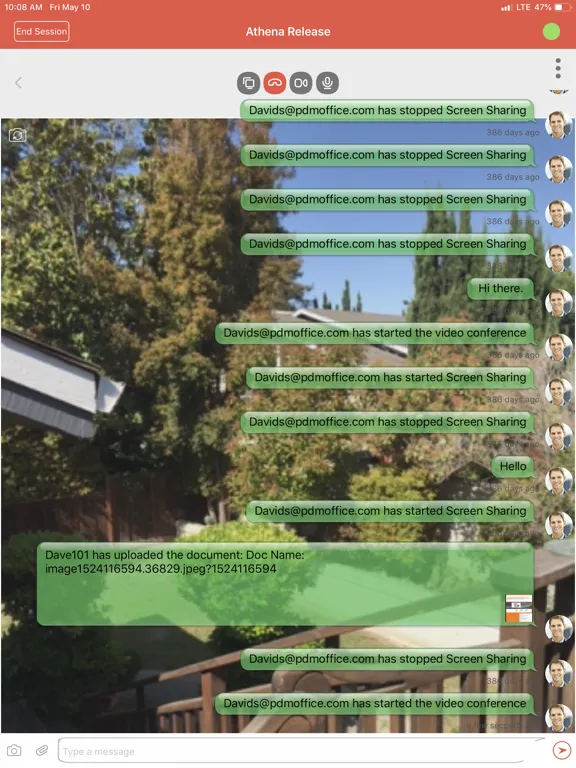 Capturas de tela do OnePgr Meet for Video Calls iPad 