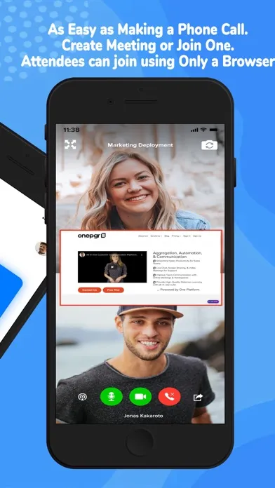 OnePgr Video Room Screenshots