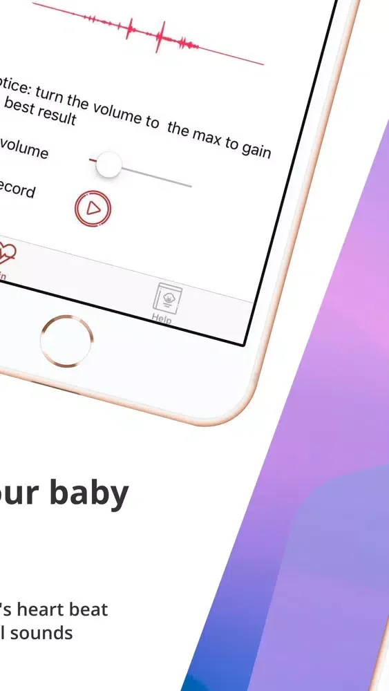 iBabyBeat-Hear Fetal Heartbeat Ekran Görüntüleri