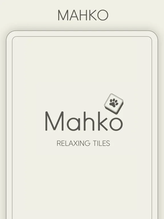 Mahko - Relaxing Tiles iPad  سکرین شاٹس