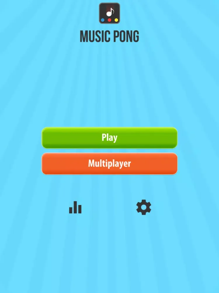 Music Pong iPad  スクリーンショット