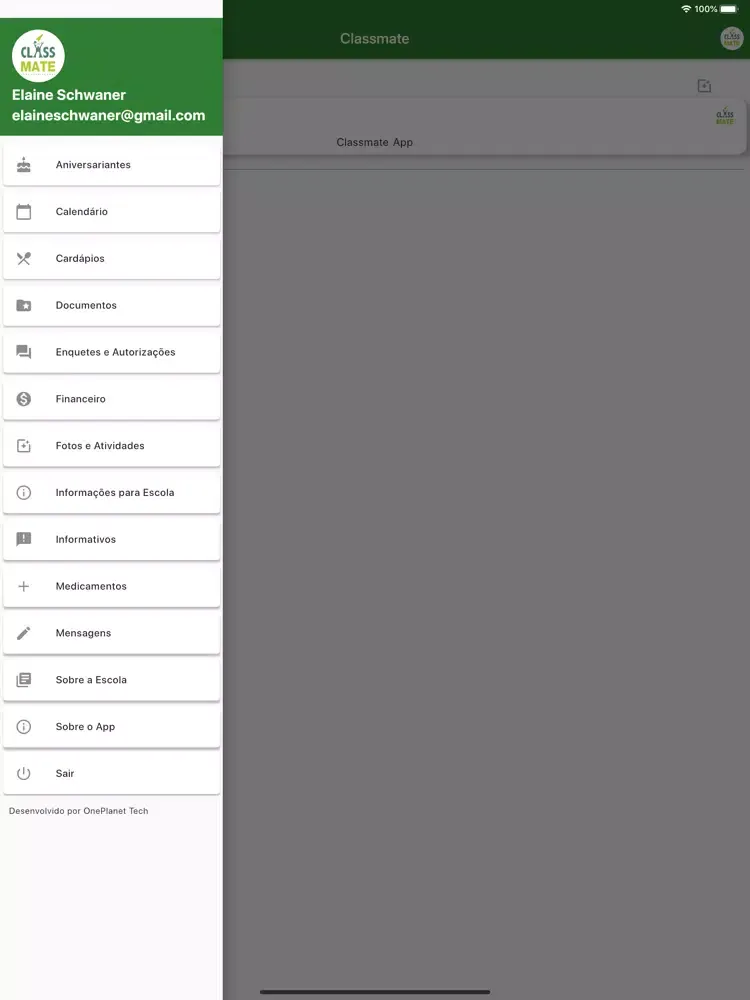 Captures d'écran de Classmate Language School iPad 