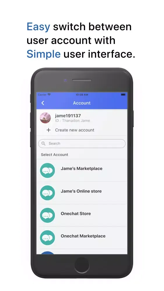 Zrzuty ekranu OneChat Official