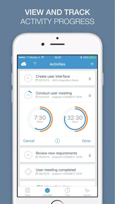 onepoint ME - the PM app for the project contributor应用截图