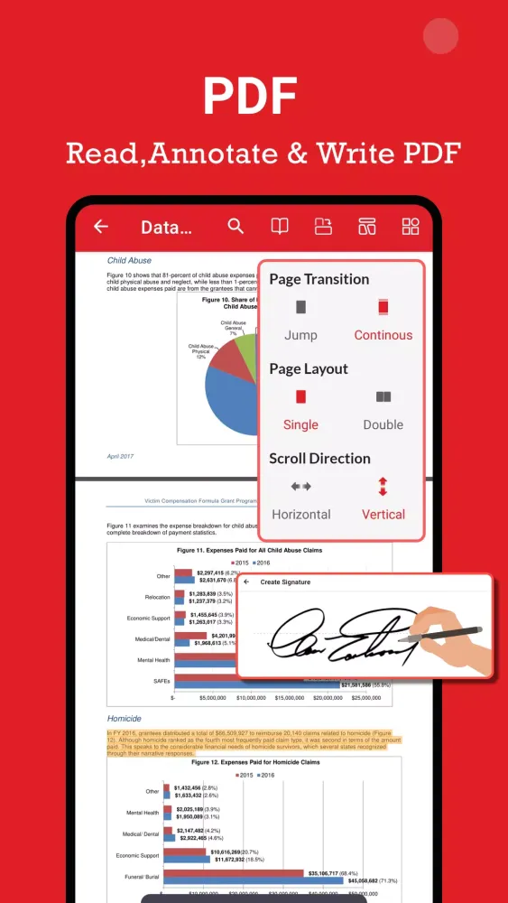 تصاویر PDF Reader