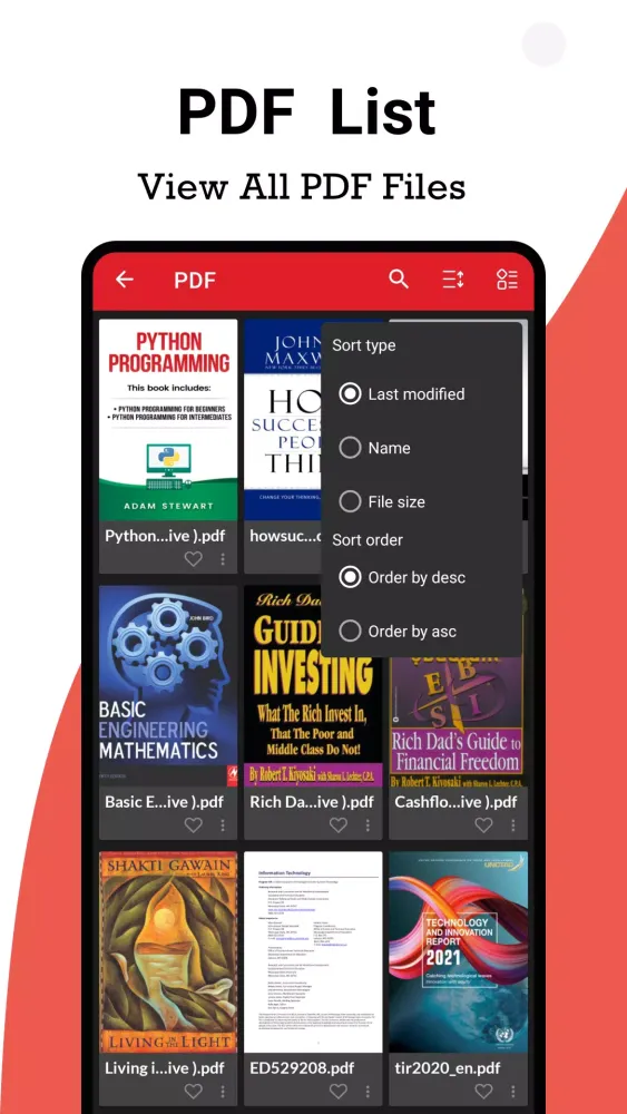 تصاویر PDF Reader