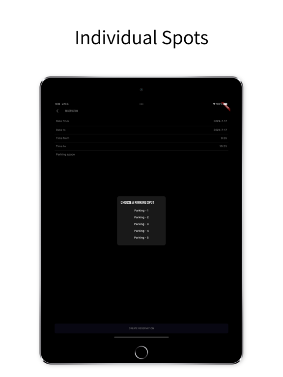 Скриншоты OneSignal Parking iPad 