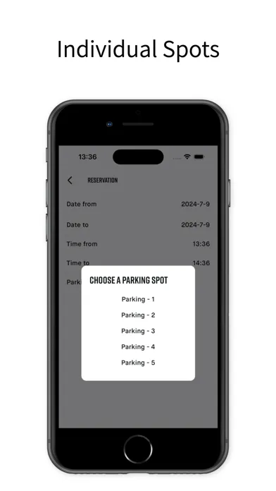 Ảnh chụp màn hình của OneSignal Parking