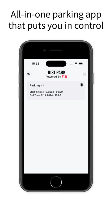 Скриншоты OneSignal Parking