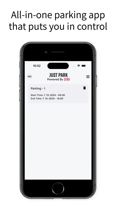 Ảnh chụp màn hình của OneSignal Parking