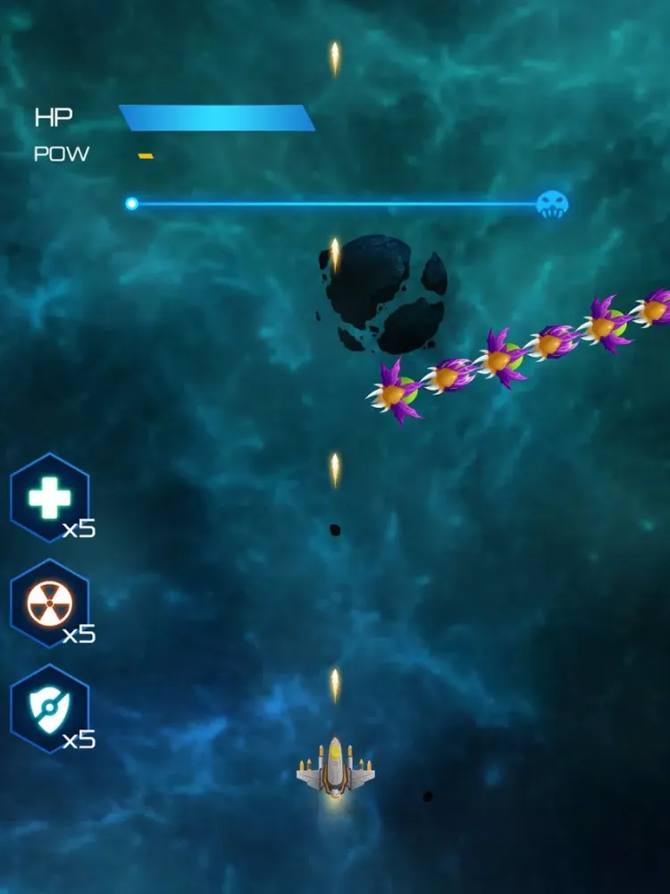Galaxy Shooter Attack iPad  سکرین شاٹس