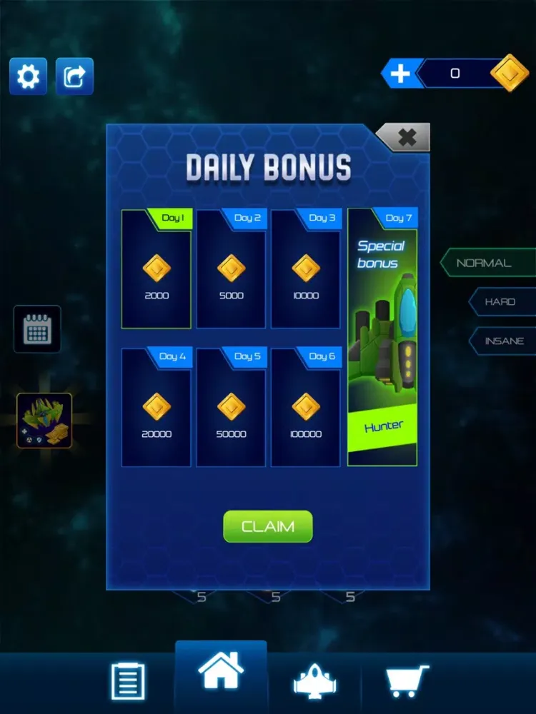 Galaxy Shooter Attack iPad  سکرین شاٹس