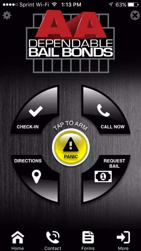 Zrzuty ekranu AA Dependable Bail Bonds