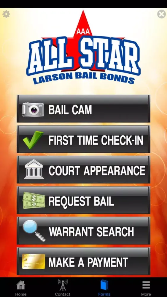 Tangkapan skrin All Star Bail