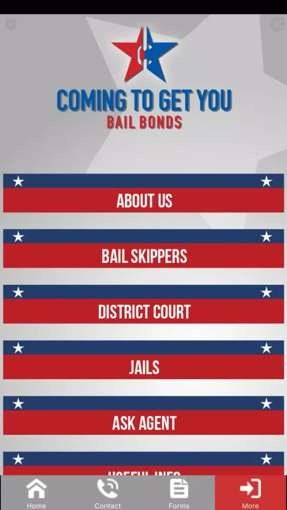 Tangkapan layar Coming To Get You Bail Bonds