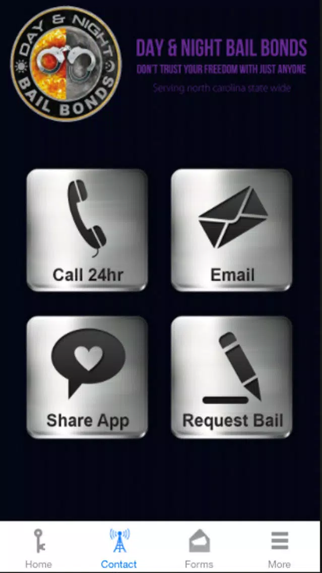 Zrzuty ekranu Day and Night Bail Bonds