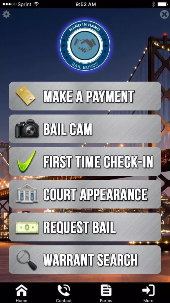 Tangkapan skrin Hand In Hand Bail Bonds