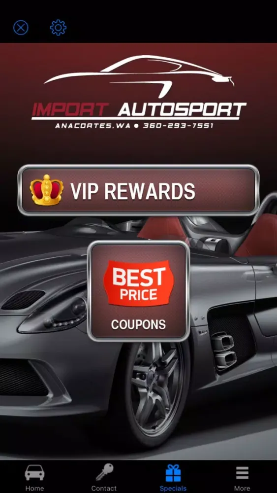 Screenshot di Import Autosport