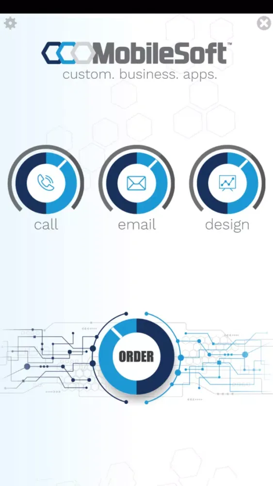 Zrzuty ekranu MobileSoft Build Request