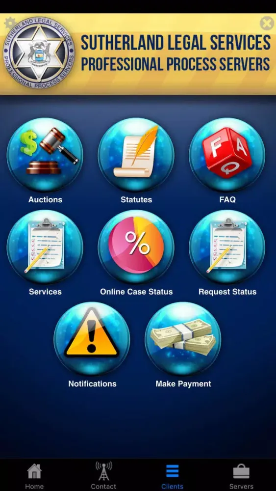 Sutherland Legal Screenshots