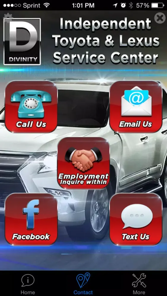 Toyota Lexus Service Center Screenshots