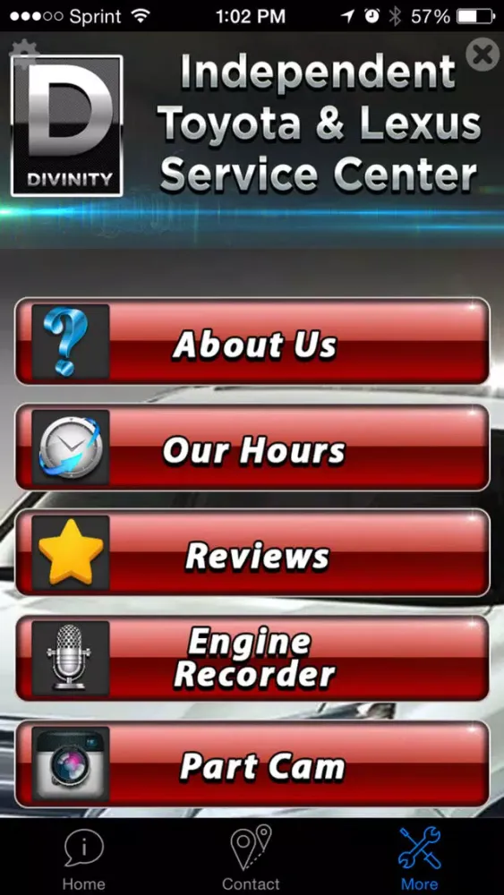 Toyota Lexus Service Center Screenshots