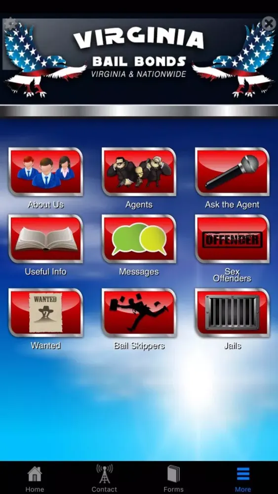 Virginia Bail Screenshots