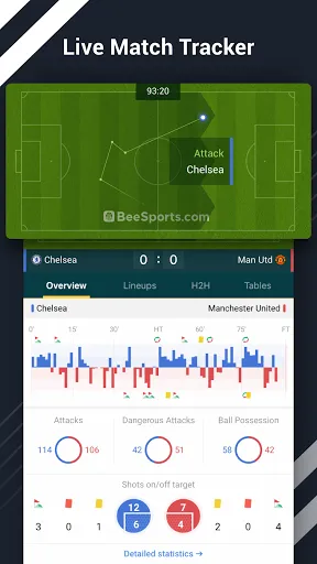 Bee Sports – Live scores スクリーンショット