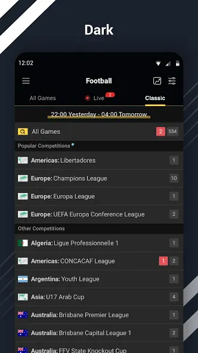 Bee Sports – Live scores スクリーンショット
