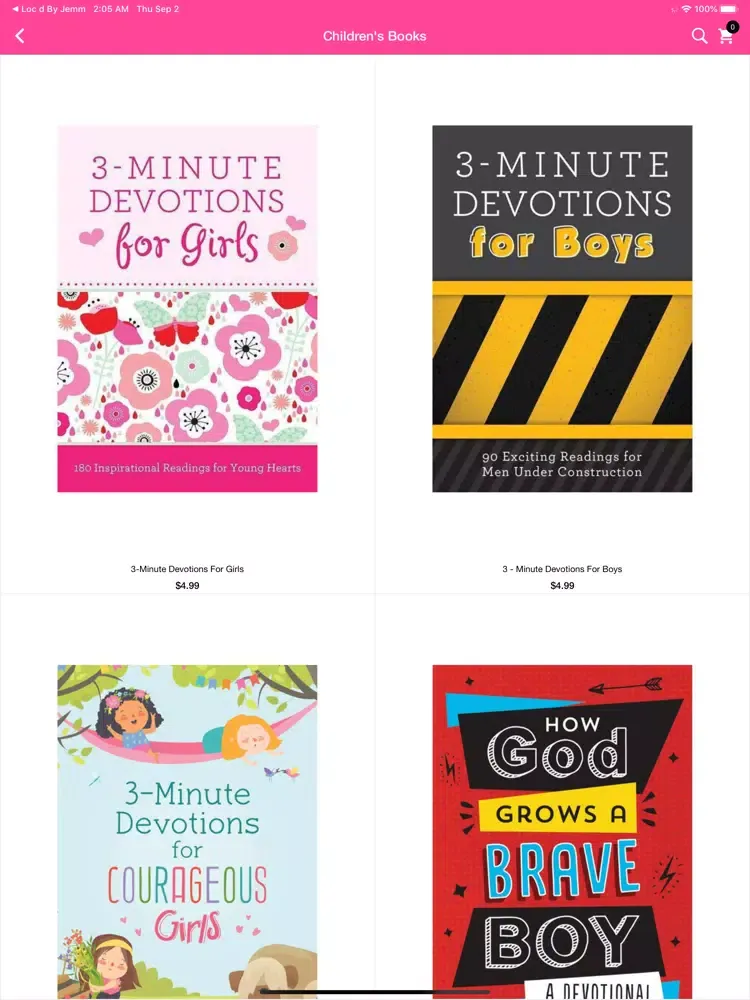 ภาพหน้าจอของ One Stop Ladies Shop iPad 